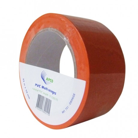 PVC ADHESIF ORANGE 50MM X 33ML